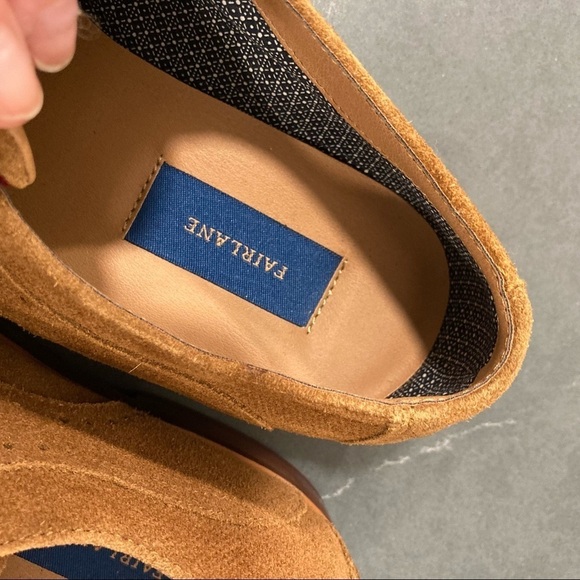 Fairlane mens sz 9 brown suede derby Oxford shoes - Picture 13 of 14